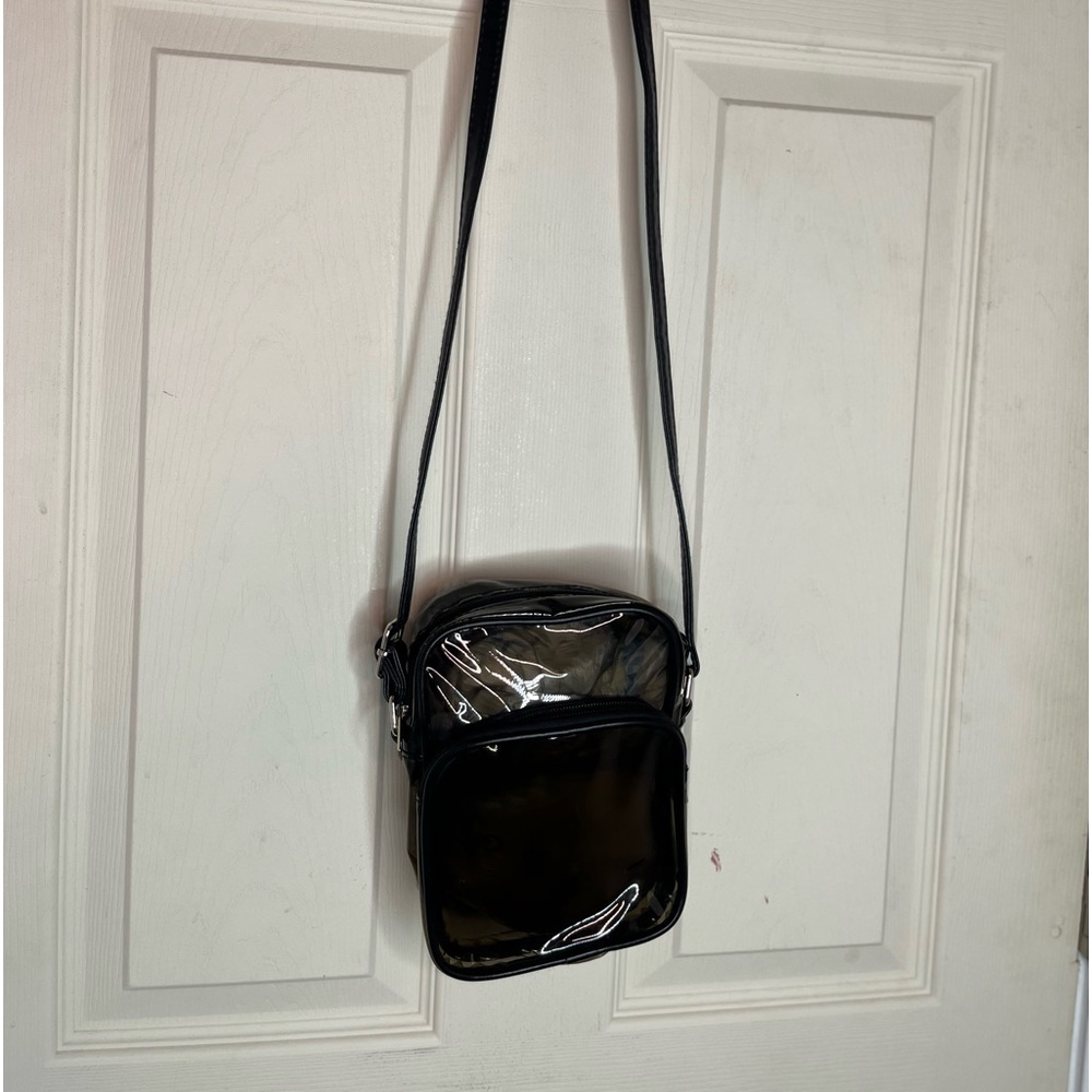 Crossbody black bag